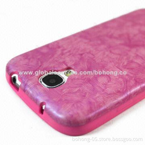 PU IMD TPU Mobile Phone Cases for Samsung Galaxy S4, Various Colors Available